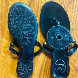 Black Jack Rogers sandals